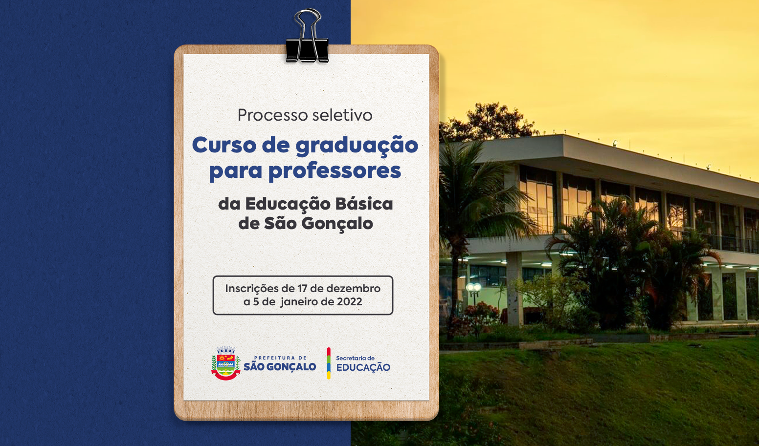 Prefeitura em parceria com IFRJ oferece pós-graduação para os