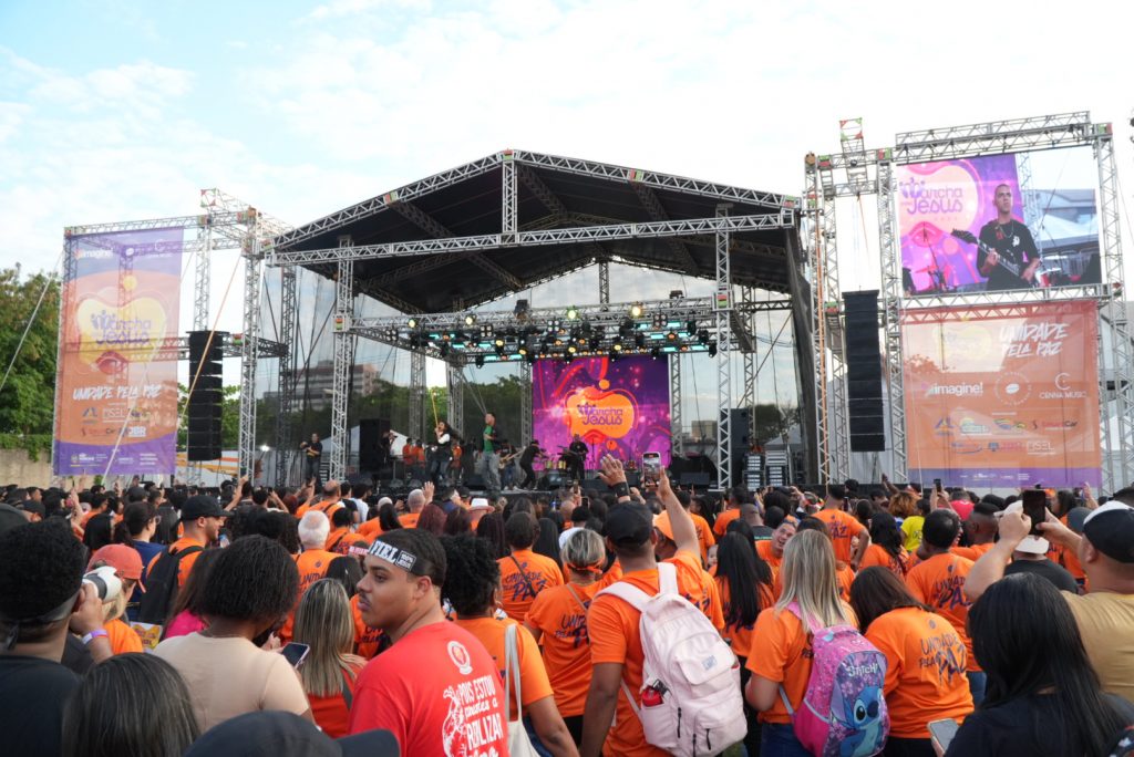Marcha para Jesus 2025 atrai milhares de gonçalenses
